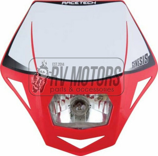 Обтічник з фарою Крос RACETECH MASKRS00006