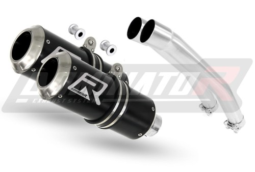 Прямоток Suzuki GSX-R 1300 Hayabusa 2008 - 2019 DOMINATOR GP черный