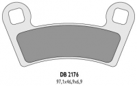 Тормозные колодки DELTA BRAKING DB2176OR-D (FA456)