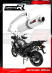 Прямоток DOMINATOR YAMAHA XT 1200Z SUPER TENERE 2010 - 2016 круглый