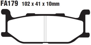 Тормозные колодки EBC SFA179HH