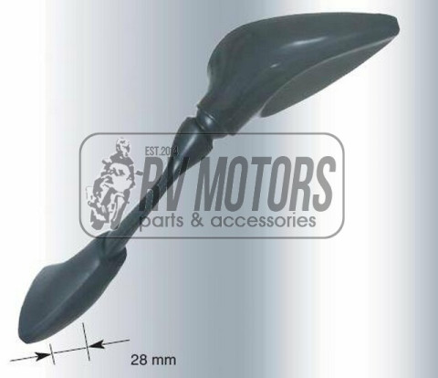 Зеркало FAR FAR5487 левое YAMAHA FAZER 600/1000 154MM