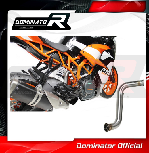 Вихлопний колектор DOMINATOR KTM RC 390 DECAT 2017 – 2020