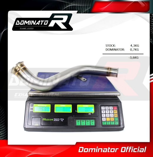 Вихлопний колектор DOMINATOR KTM RC 390 DECAT 2017 – 2020