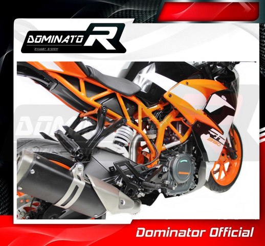 Вихлопний колектор DOMINATOR KTM RC 390 DECAT 2017 – 2020