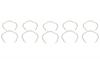Стопорное кольцо сальника HONDA CR; KAWASAKI GTR, KLX, KX, VN, ZR, ZRX, ZX, ZX-10R, ZX-12R 125-1600 1985-2010 TOURMAX CIR-3