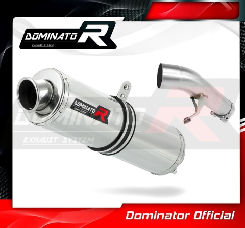 Прямоток DOMINATOR SUZUKI GSXF 650 2007 - 2016 круглый