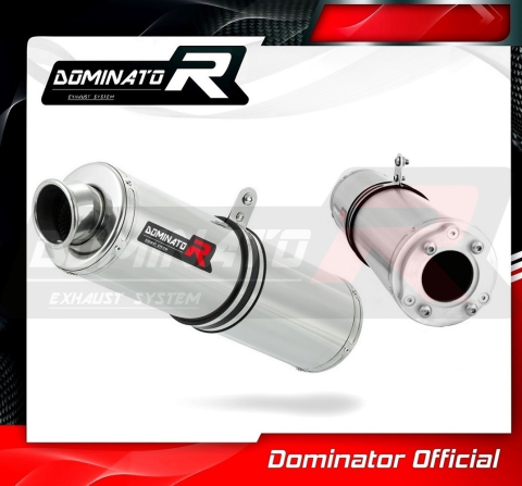 Прямоток DOMINATOR SUZUKI GSXR 1000 K1-K4 2001 - 2004 круглый