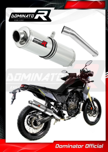 Прямоток DOMINATOR YAMAHA TENERE 700 2019 - 2020 круглый