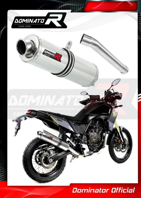 Прямоток DOMINATOR YAMAHA TENERE 700 2019 - 2020 круглый