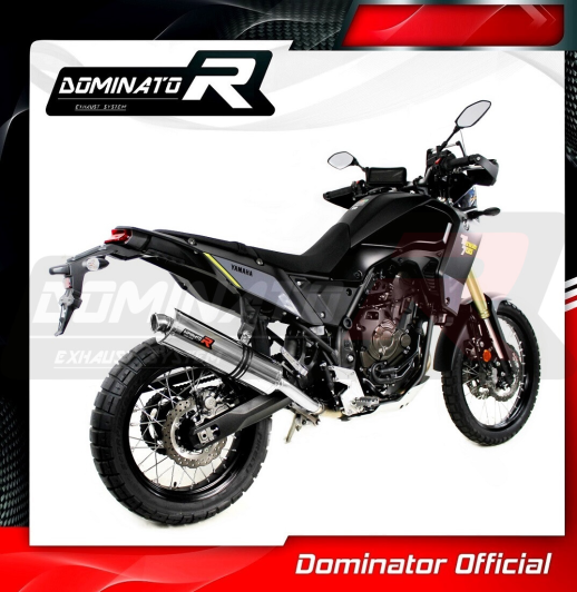 Прямоток DOMINATOR YAMAHA TENERE 700 2019 - 2020 круглий