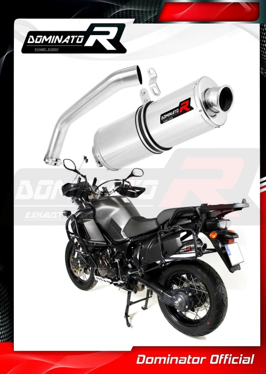 Прямоток DOMINATOR YAMAHA XT 1200Z SUPER TENERE 2010-2016 овальний