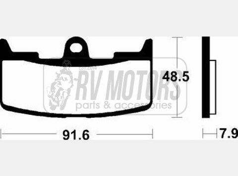 Тормозные колодки SBS 795HF