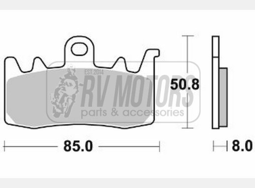 Гальмівні колодки SBS 900HS