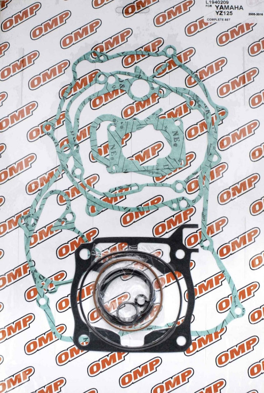 Повний комплект прокладок YAMAHA YZ 125 &#39;05-&#39;18 OMP L1940209