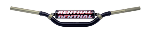 Алюмінієве кермо RENTHAL 28.6mm MX Twinwall Handlebar Чорний 998-01-BK-02-185