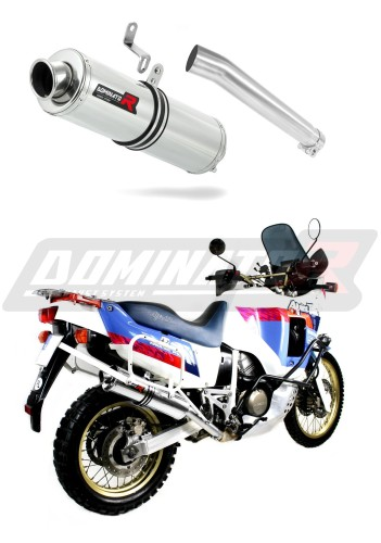 Прямоток Honda XRV 750 AFRICA TWIN RD04 1990 - 1992 DOMINATOR круглый