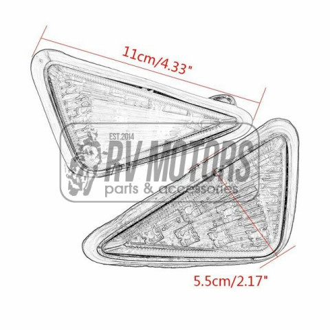 Светодиодные Flush mount Triangle 9 диодов