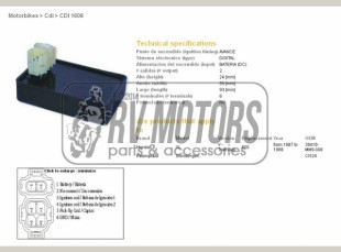 Коммутатор HONDA XL 600 V TRANSALP (87-88) DZE ELEKTRYKA 1608-01