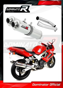 Прямоток DOMINATOR HONDA VTR 1000F FIRESTORM 1998 - 2001 круглый