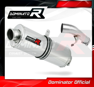 Прямоток DOMINATOR SUZUKI GSXF 650 2007 - 2016 овальный