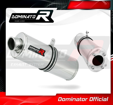 Прямоток DOMINATOR SUZUKI GSXR 1000 K1-K4 2001 - 2004 овальный