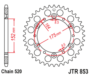 Приводная звезда JR 856.49 (JTR 853.49)