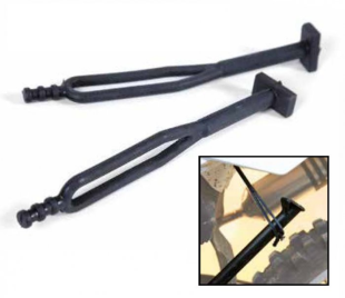 Резиновые держатели подножки универсальные M.C. AV3401