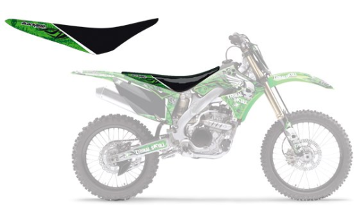 Обшивка сидіння KAWASAKI KXF 250 '09-'11 BLACKBIRD E1429B