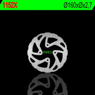 Тормозной диск NG задний BETA 125/200/250/290/300 TRIAL (160X-X2,5) NG1152X