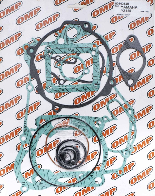 Повний комплект прокладок YAMAHA YZ 125 &#39;86-&#39;88 OMP 808631JR