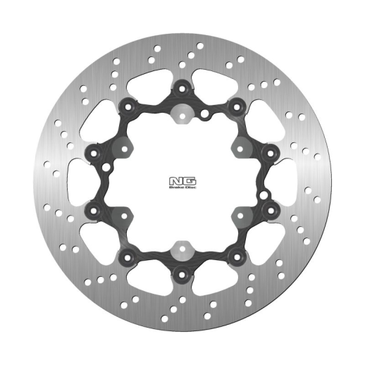 Тормозной диск NG передний GAS GAS EC/EX/MC 125/250/300/350/450 '21-'23, HUSQVARNA SUPERMOTO 701 '15-'21, KTM EXC 500 '12-'16, EXC/SX 380 '00-'22, EXC 450 '03-'18, EXC 150/250/300 '94-'19, XC 350/400/450/525 '06-'10, SX-F 450 '03-'21 (320X127X5MM) NG1640