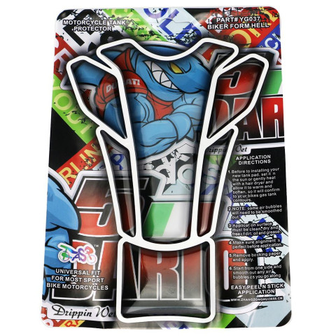 Наклейка на бак №YG037