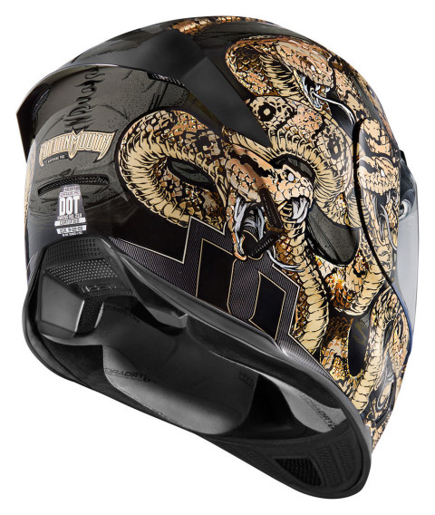 Шлем интеграл Icon Airframe Pro COTTONMOUTH. Размер M.