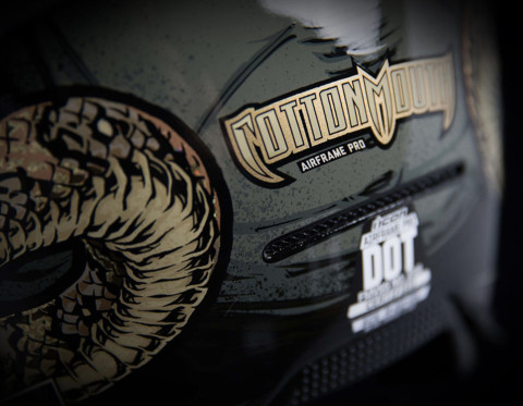 Шлем интеграл Icon Airframe Pro COTTONMOUTH. Размер M.