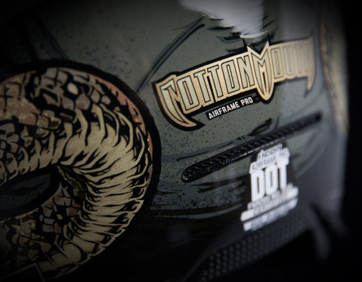 Шолом інтеграл Icon Airframe Pro COTTONMOUTH. Розмір M.