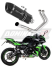Полная система выхлопа Kawasaki NINJA 650 2017 - 2022 DOMINATOR HP1 черный