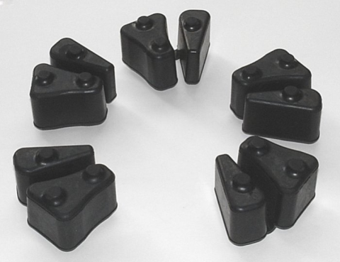 Демпферные резинки задней звезды HONDA XL 1000V VARADERO '00-'10, VTR 1000 '97-'06 TOURMAX RWD-110