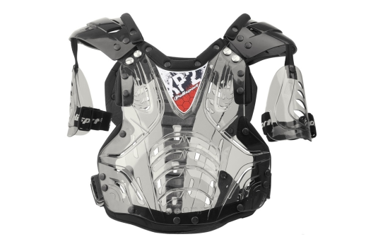 Захист грудей POLISPORT чорний/прозорий 8000300001