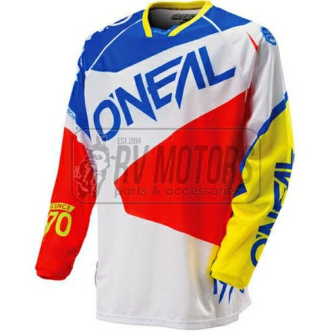 Джерси O'Neal Hardwear Flow синий/белый/красный
