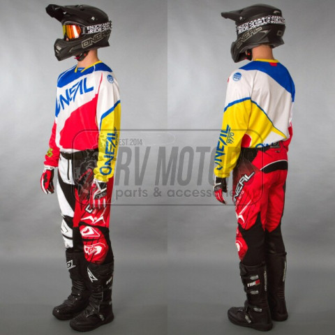 Джерси O'Neal Hardwear Flow синий/белый/красный