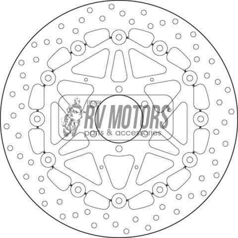 Тормозной диск BREMBO BRM 78B40888