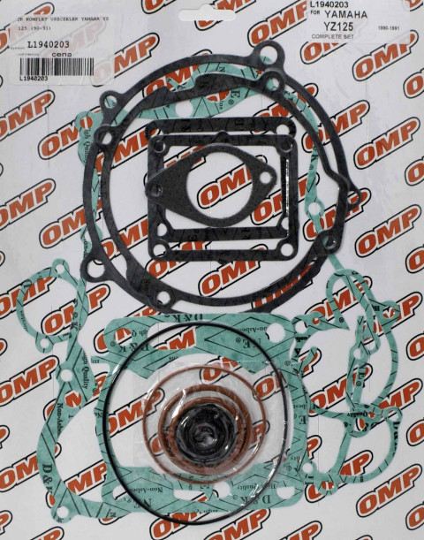 Полный комплект прокладок YAMAHA YZ 125 '90-'91 OMP L1940203