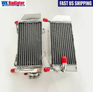 Радиаторы Honda CRF250R 04-09 CRF250X 04-17 WORK 007D