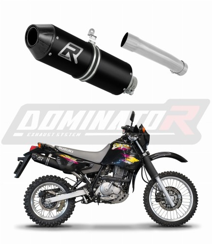 Прямоток Suzuki DR 650 R / RU / S 1990 - 1995 DOMINATOR MX2 черный
