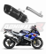 Прямоток Suzuki GSX-R 1000 2001-2004 DOMINATOR HP1 черный