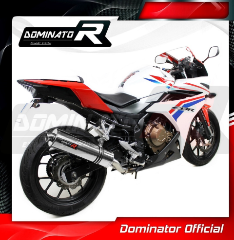 Прямоток DOMINATOR HONDA CBR 500 R 2016 - 2019 круглый