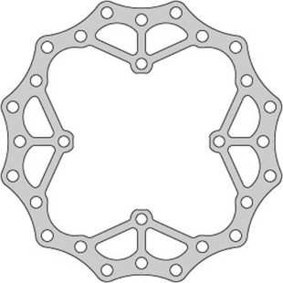 Тормозной диск передний SUZUKI RMZ 250 '07-21, RMZ 450 '05-21, RMX450 '10-19, (250X118X3MM) (4X9,5MM) (NG1048X) DELTA BRAKING ONL_DBD024D