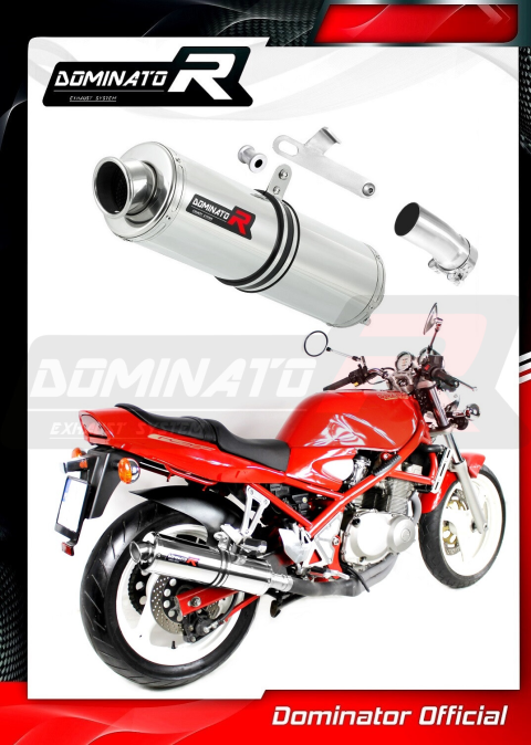 Прямоток DOMINATOR SUZUKI GSF 400 BANDIT GK75B 1991 - 1995 круглый