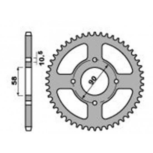 Приводная звезда PBR 4668 44
